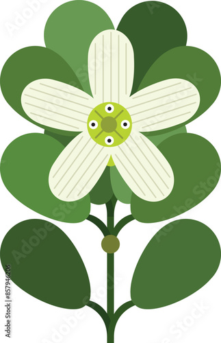 Brahmi vector illustration