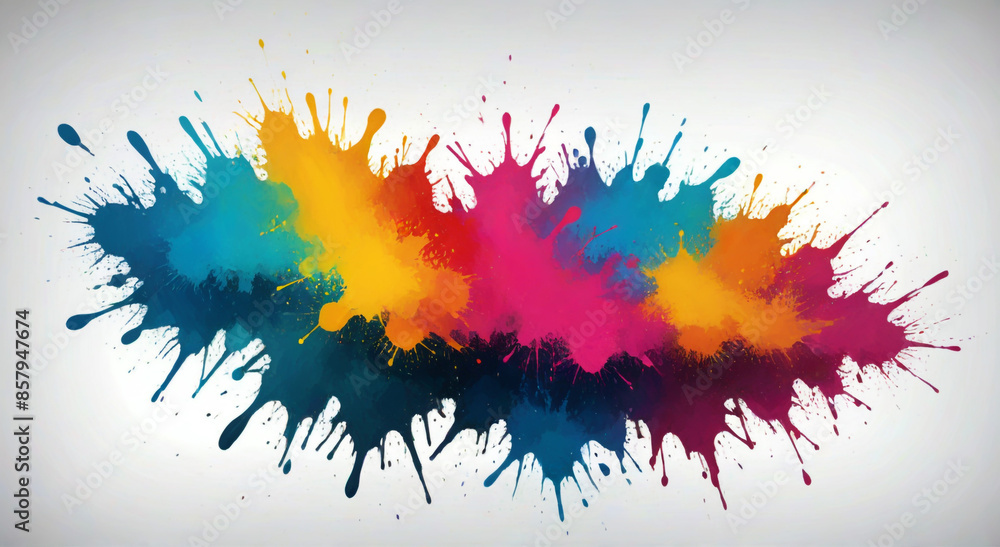 Fototapeta premium Vibrant Linear Texture for Modern Poster Designs