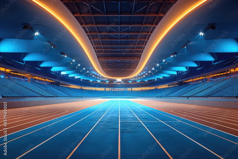 empty track in the stadium sports arena professional photography empty track in the stadium sports arena professional photography