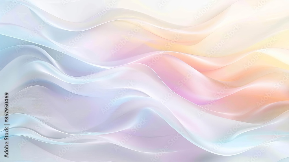 A smooth gradient background with flowing light waves A smooth gradient background with flowing light waves