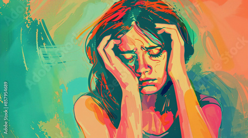 Worrying, anxiety, sad, depression, damsel in distress, thinking, concern, scare, uneasy, uncomfortable, suspicious, suspect, worry
