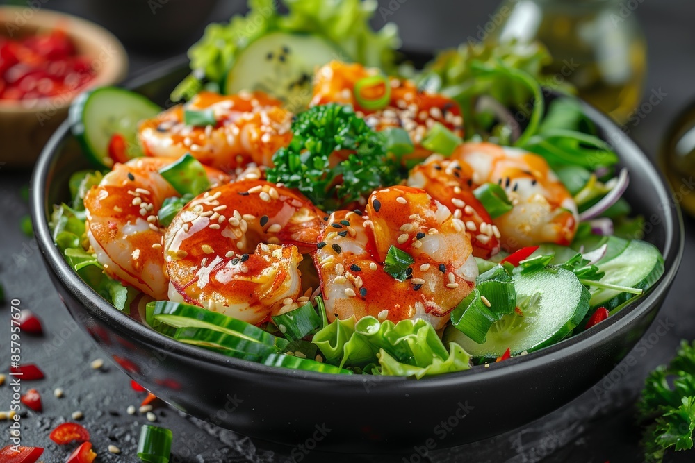 salad with shrimp salad with shrimp