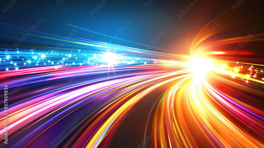 Abstract background with speed lines and lights. Fast motion effect with bright light. Modern design element superhero. Trendy digital with energy explosion. Abstract background with speed lines and lights. Fast motion effect with bright light. Modern design element superhero. Trendy digital with energy explosion.