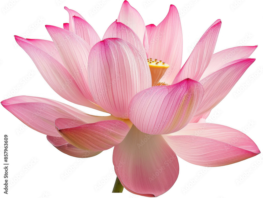 Large Pink Lotus Flower