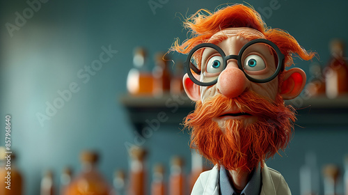 The scientist was shocked, ...