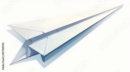creative design paper plane...