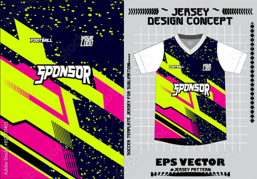 Vector mock up background for sports jerseys race jerseys running shirts jersey designs for sublimation
