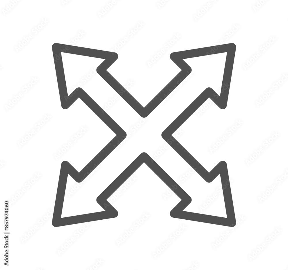 Interface arrows related icon outline and linear vector.
Interface arrows related icon outline and linear vector.