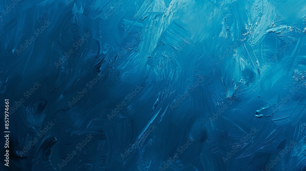 Abstract blue brushstrokes on canvas texture background Abstract blue brushstrokes on canvas texture background