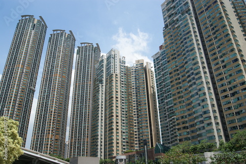 Hong Kong high rises 