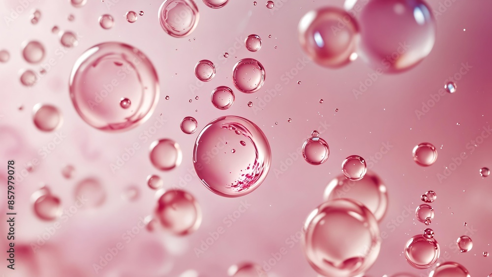 Serum Skincare Droplet Splash on Surface