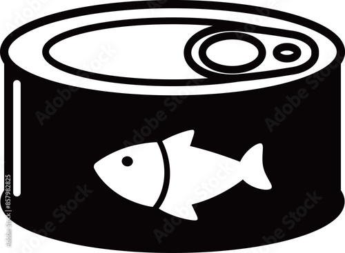 魚の缶詰　アイコン