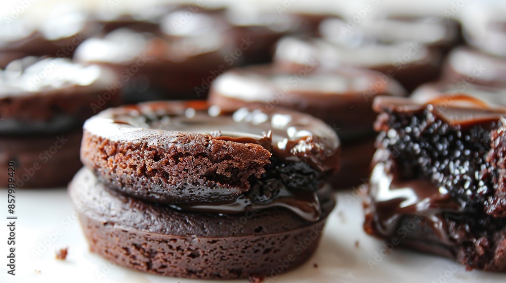 Double Chocolate Brownies with Ganache Drizzle Double Chocolate Brownies with Ganache Drizzle