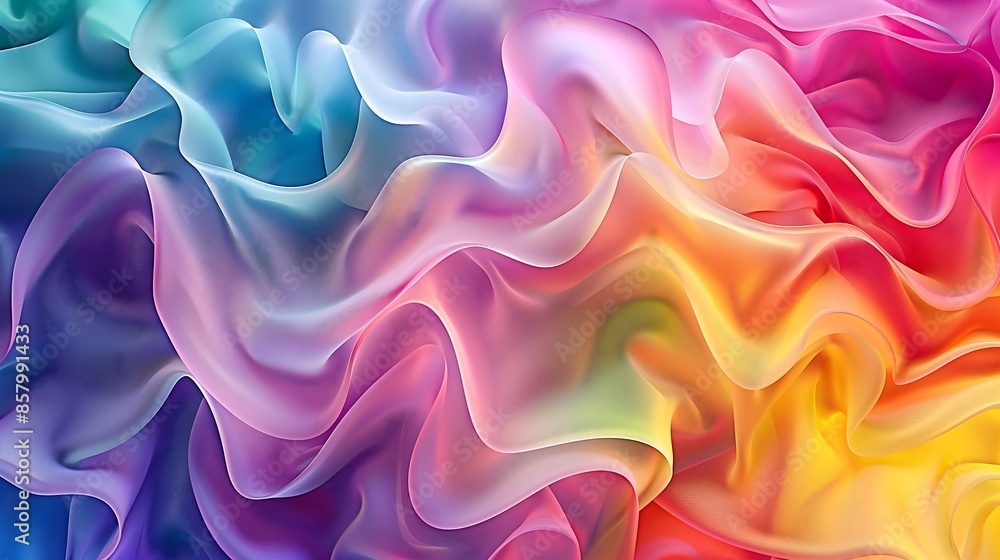 Obraz premium abstract wallpaper of wavey colours