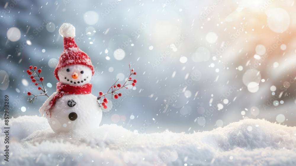 Snowman in Winter Wonderland Snowman in Winter Wonderland