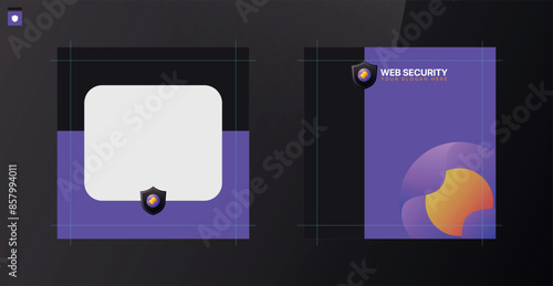 Web Security logotype, Cyber security logo, Security logo, Website logo, secure, Bounty, Modern logo, simplicity, design, logodesign, Shield