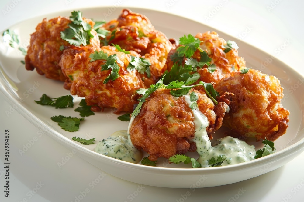 Caribbean Cuisine: Conch Fritters with Cilantro Sauce Caribbean Cuisine: Conch Fritters with Cilantro Sauce