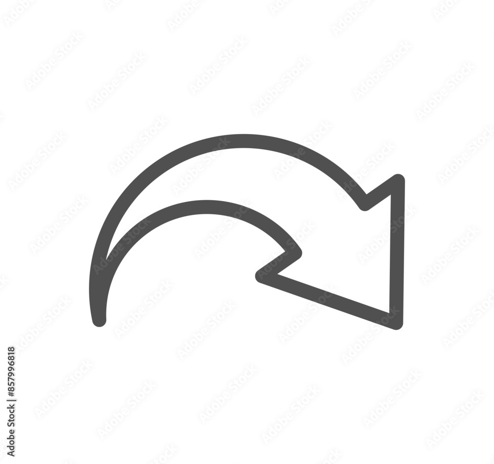Interface arrows related icon outline and linear vector.
Interface arrows related icon outline and linear vector.
