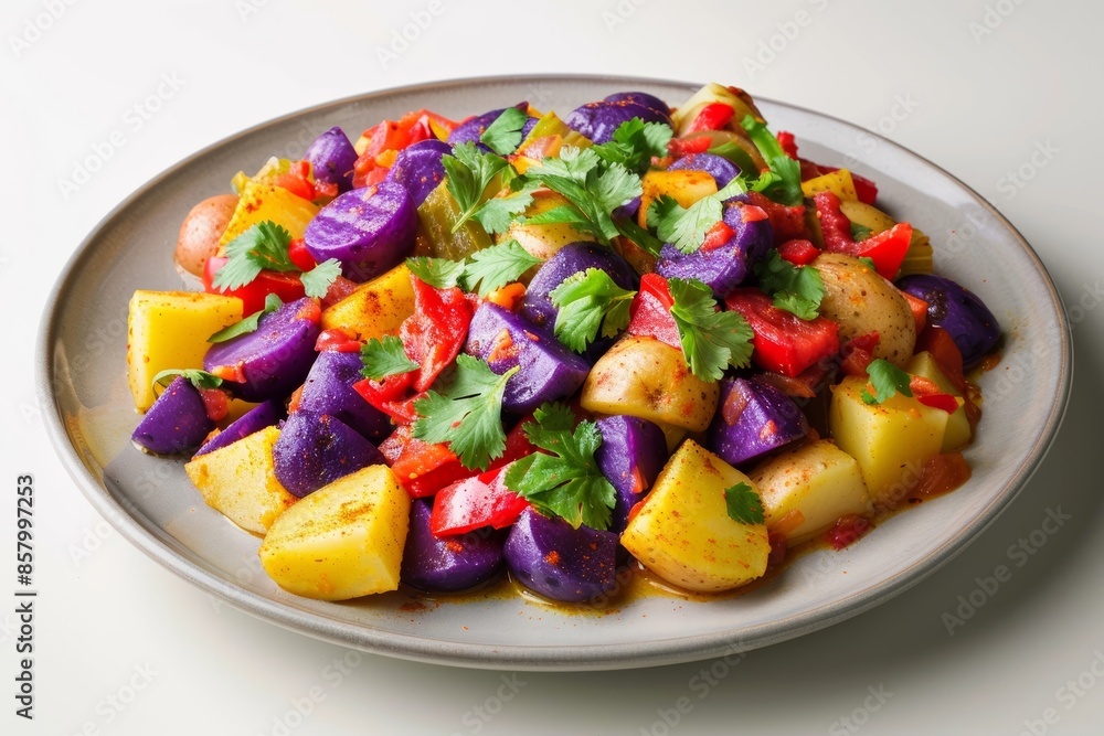 Exotic Caribbean Stew with Red Pepper and Yellow Squash Exotic Caribbean Stew with Red Pepper and Yellow Squash