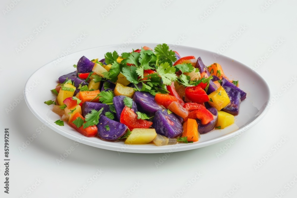 Luscious Caribbean Vegetable Stew with Marinated Potatoes Luscious Caribbean Vegetable Stew with Marinated Potatoes