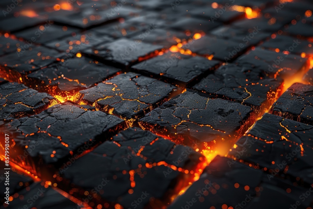 A black and orange image of a fire A black and orange image of a fire