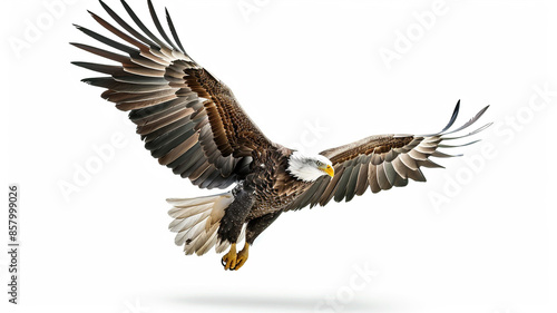 eagle icon isolated on white background