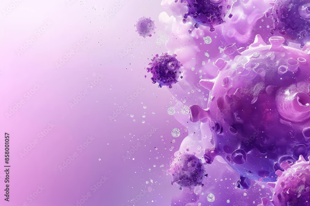A purple background with a bunch of purple balls A purple background with a bunch of purple balls