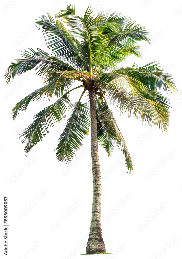 Obraz premium Tall Coconut Palm Tree
