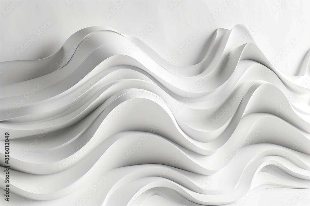 abstract wavy background with smooth lines in white colors abstract wavy background with smooth lines in white colors