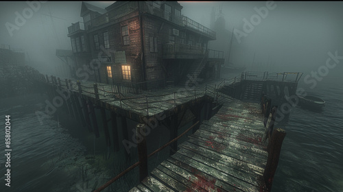 old abandoned building