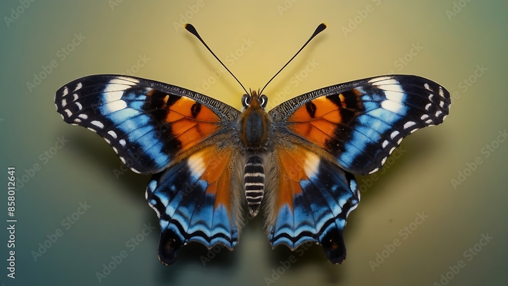 Obraz premium close up photo of a butterfly