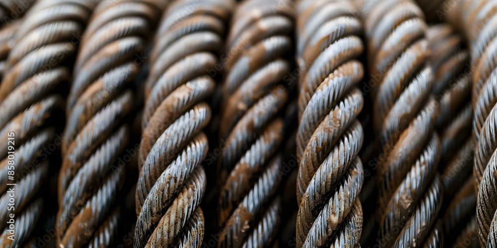 Applications of wire rope in cranes lifting and mooring operations. Concept Cranes, Wire Rope, Lifting Operations, Mooring, Applications Applications of wire rope in cranes lifting and mooring operations. Concept Cranes, Wire Rope, Lifting Operations, Mooring, Applications