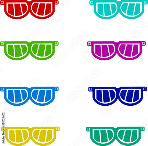 various models of glasses