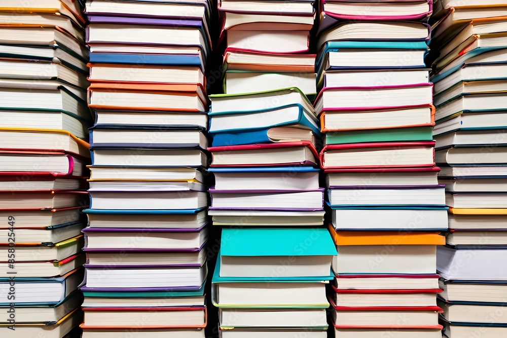 Colorful Stack of Books Colorful Stack of Books