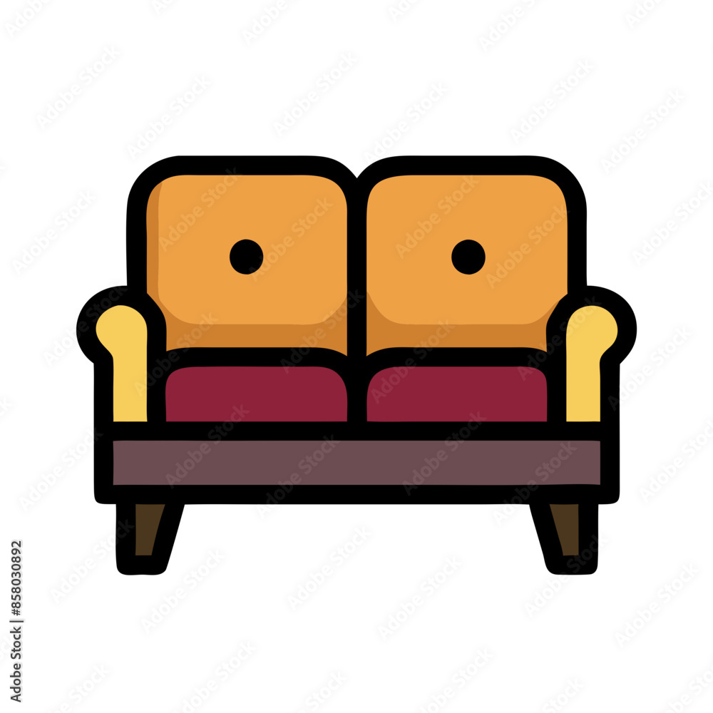sofa isolated on white sofa isolated on white