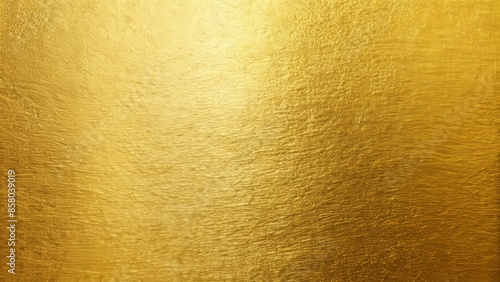 Luxurious metallic soft gold paper background with subtle texture and gentle sheen, evoking sophistication and elegance, ideal for premium designs and luxuriant aesthetics. photo
