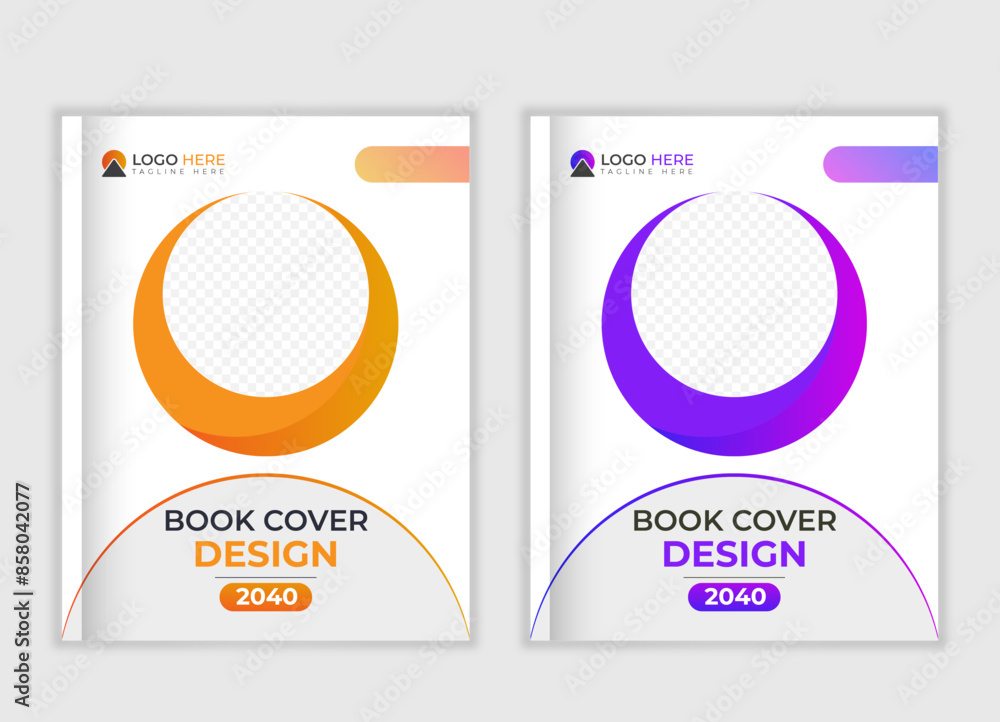 Creative modern book cover design Creative modern book cover design