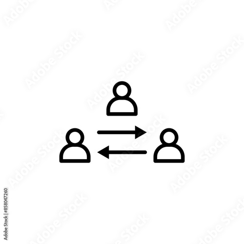 Legal Mediator Icon Perfect for Conflict Resolution and Legal Advice