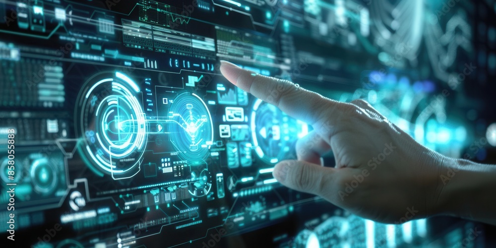 Futuristic Innovation. Emerging Technologies concept Futuristic Innovation. Emerging Technologies concept