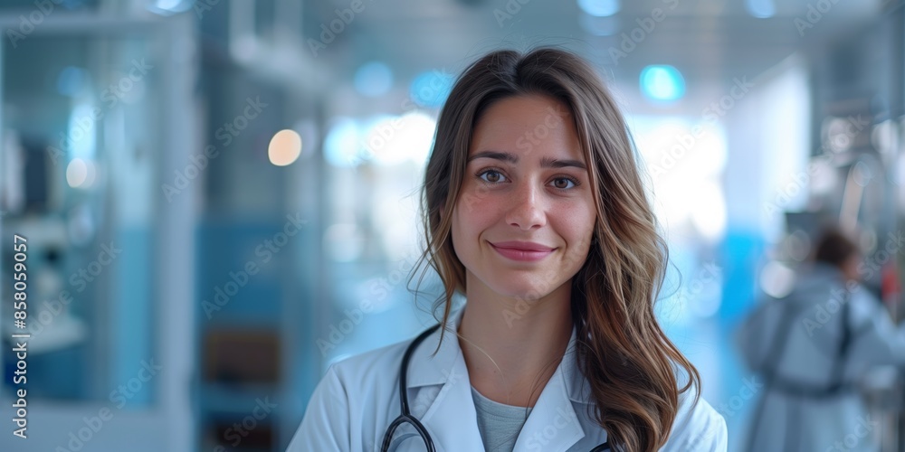 Healthcare professional portrait, ideal for medical websites, healthcare articles, and wellness blogs Healthcare professional portrait, ideal for medical websites, healthcare articles, and wellness blogs