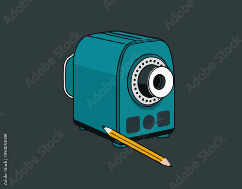 Pencil sharpener vector