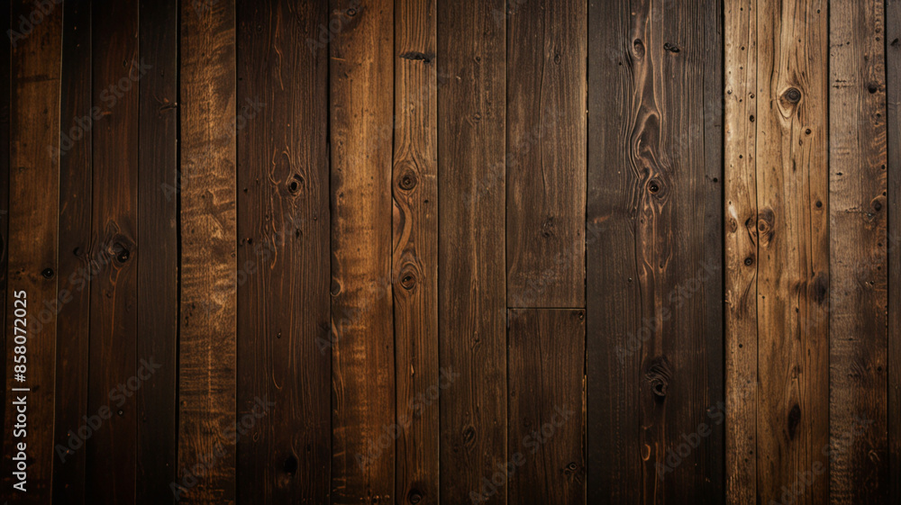 Fondo de tablón de madera de color marrón oscuro, papel tapiz. Antiguo fondo de madera con textura oscura grunge, la superficie de la antigua textura de madera marrón, vista superior de paneles. Fondo de tablón de madera de color marrón oscuro, papel tapiz. Antiguo fondo de madera con textura oscura grunge, la superficie de la antigua textura de madera marrón, vista superior de paneles.