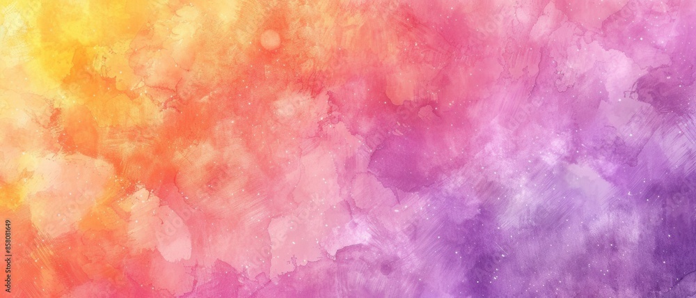 Vibrant Watercolor Abstract Vibrant Watercolor Abstract