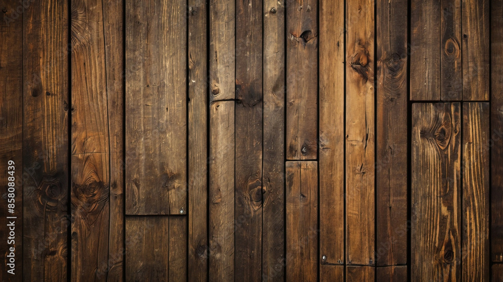 Fondo de tablón de madera de color marrón oscuro, papel tapiz. Antiguo fondo de madera con textura oscura grunge, la superficie de la antigua textura de madera marrón, vista superior de paneles. Fondo de tablón de madera de color marrón oscuro, papel tapiz. Antiguo fondo de madera con textura oscura grunge, la superficie de la antigua textura de madera marrón, vista superior de paneles.