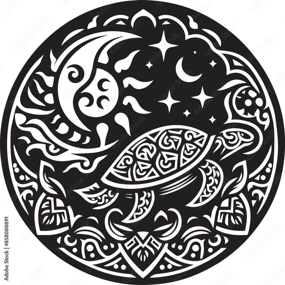 Turtle design silhouette vector art work JPEG & EPS file Turtle design silhouette vector art work JPEG & EPS file