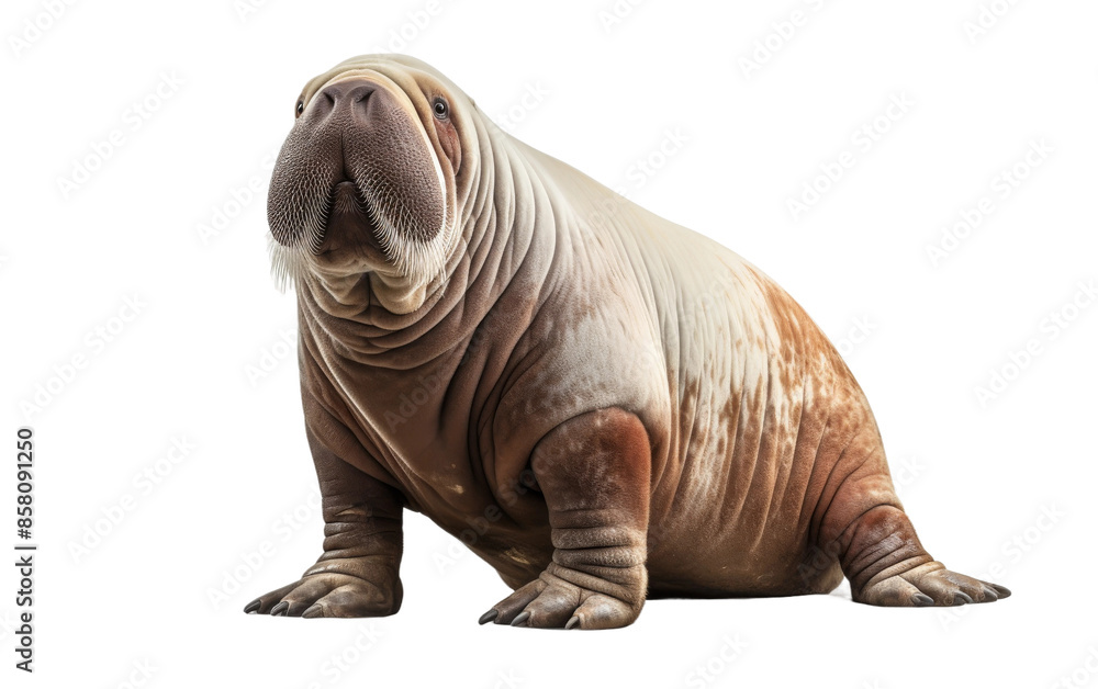 Walrus Isolated on Transparent Background Walrus Isolated on Transparent Background