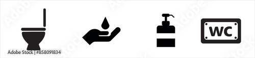 Gguidance pictogram icons about social life.Guidance icon set vector illustration, airport, bus station, shopping mall