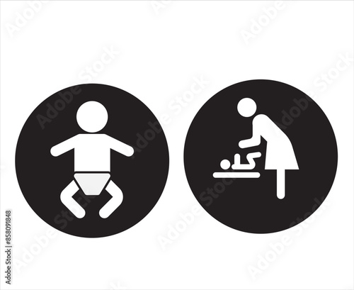 Gguidance pictogram icons about social life.Guidance icon set vector illustration, airport, bus station, shopping mall