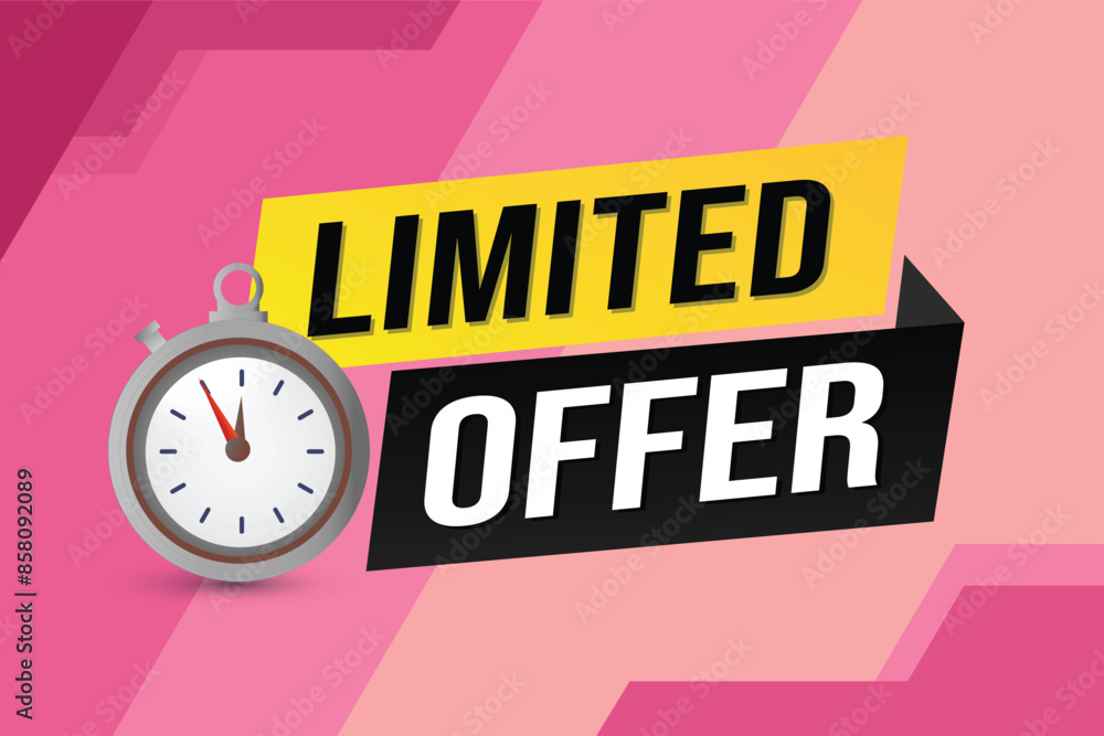 limited offer vector illustration with lines 3d style for social media landing page, template, ui, web, mobile app, poster, banner, flyer, background, gift card, coupon, label, wallpaper
limited offer vector illustration with lines 3d style for social media landing page, template, ui, web, mobile app, poster, banner, flyer, background, gift card, coupon, label, wallpaper