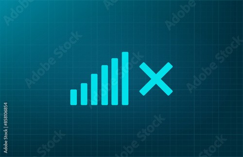 Vector illustration on a blue background.